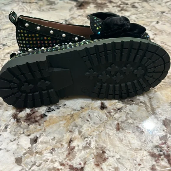 Betsey Johnson Girls Loafer Shoes - Picture 3 of 4
